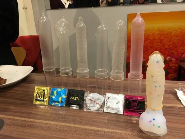 コンドーム試触会　推しコン