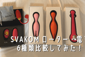 SVAKOM ローター・電マ 6種類比較してみた！